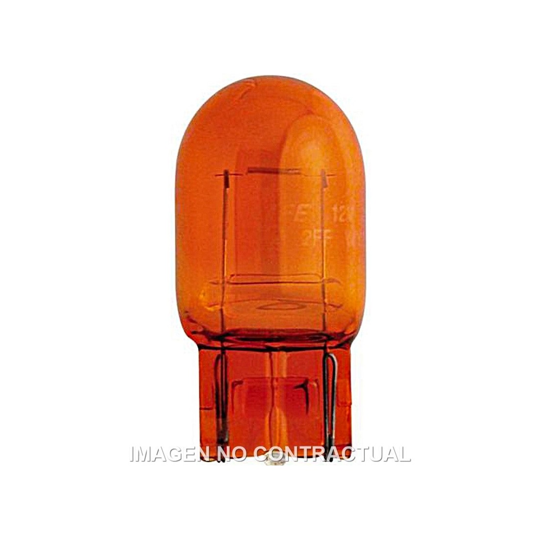 Lámpara Philips Todo Cristal T20 WY21W  12V 21W Ambar