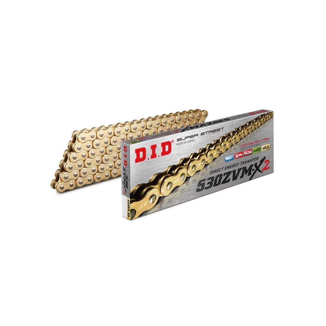 CADENA DID 530 ZVM-X2 (G&G) x 102 R