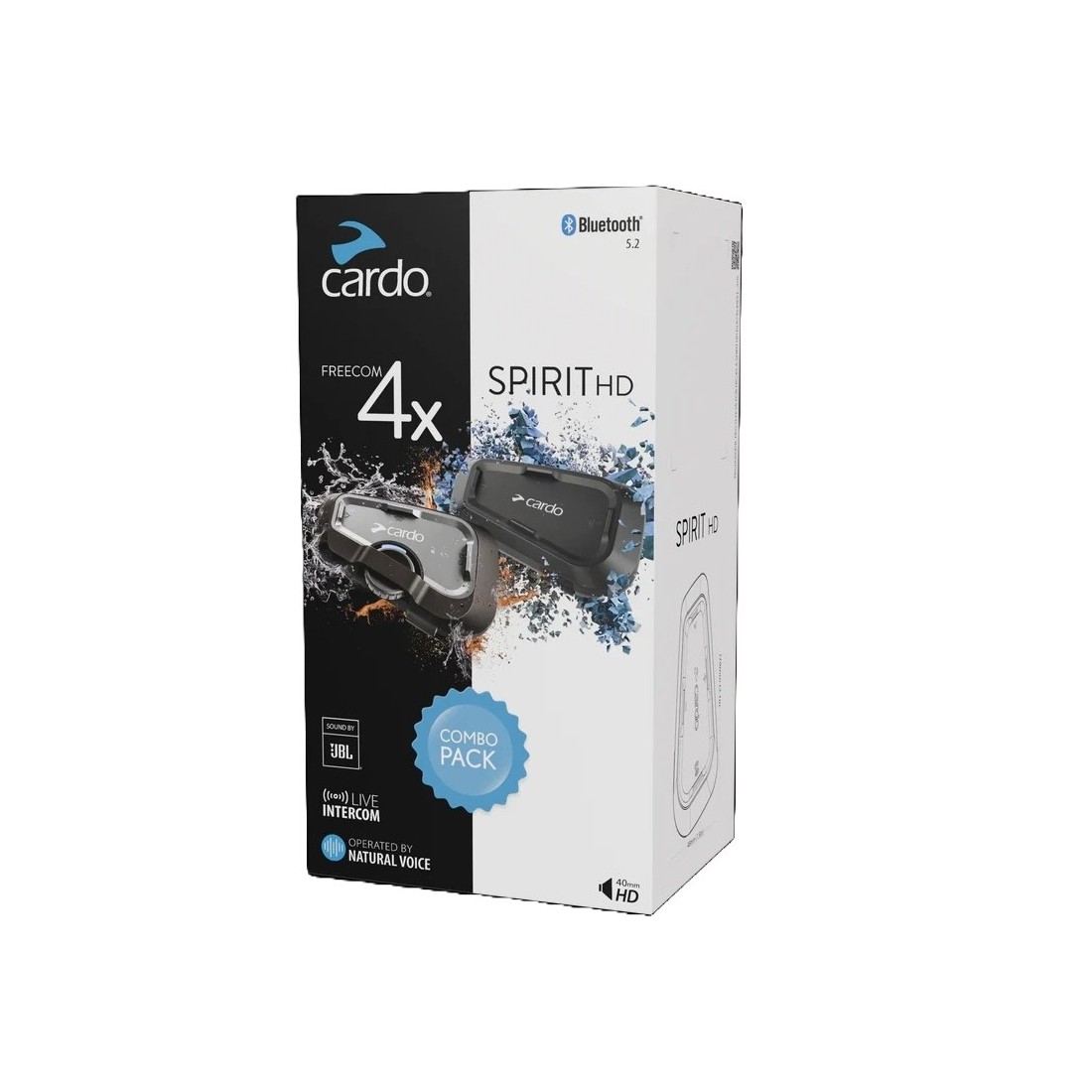 KIT INTERCOMUNICADOR CARDO FREECOM 4X - SPIRIT HD