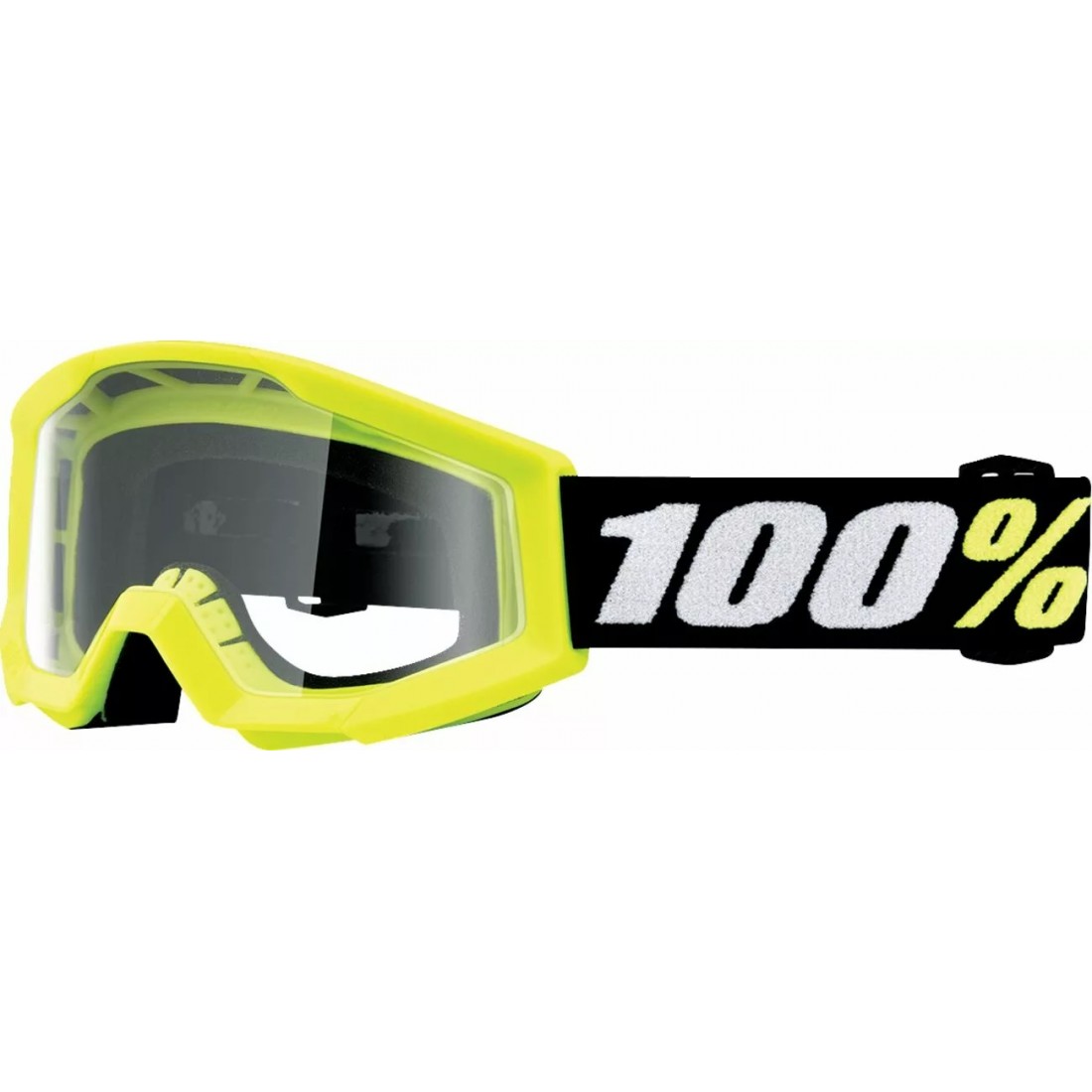 Gafas 100% Strata Mini Yellow Lente Transp