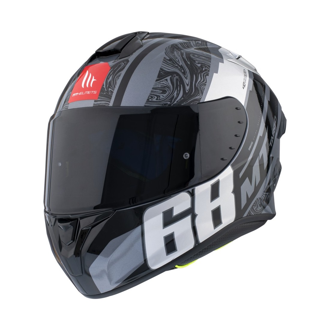 Casco MT FF106PRO TARGO PRO Welcome F2 Gris Brillo TALLA CASCO XS