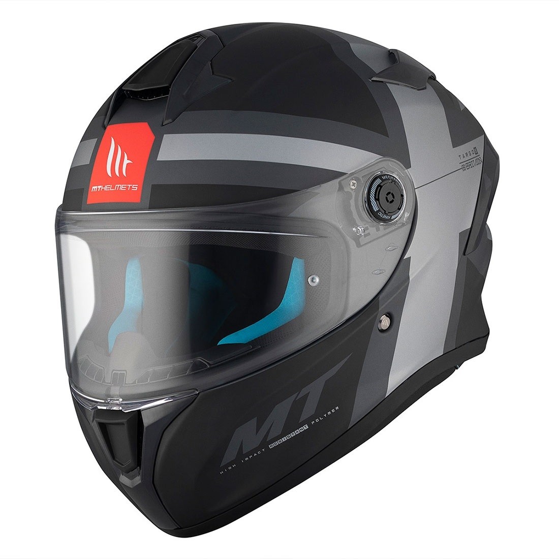 Casco MT FF106B TARGO S Britain C2 Mate TALLA CASCO XS