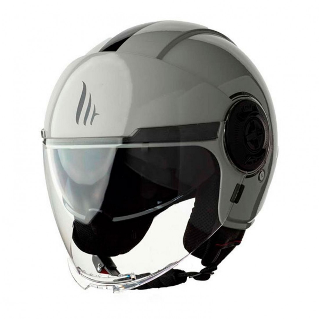 CASCO MT OF502SV B VIALE SV S SOLIDO A12 GRIS BRILLO TALLA CASCO XXS