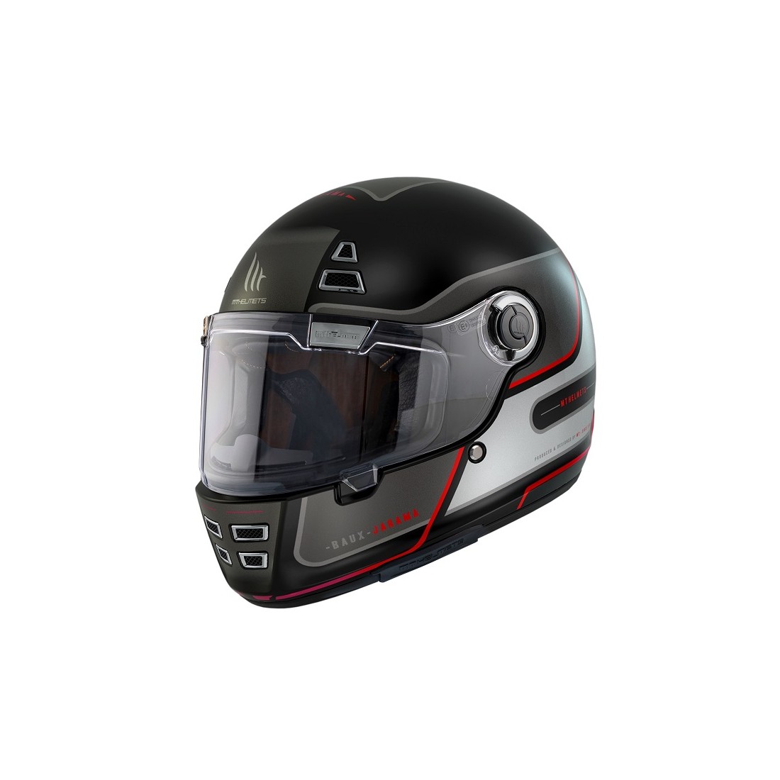 CASCO MT FF119 JARAMA BAUX E15 ROJO FLUOR MATE TALLA CASCO XS