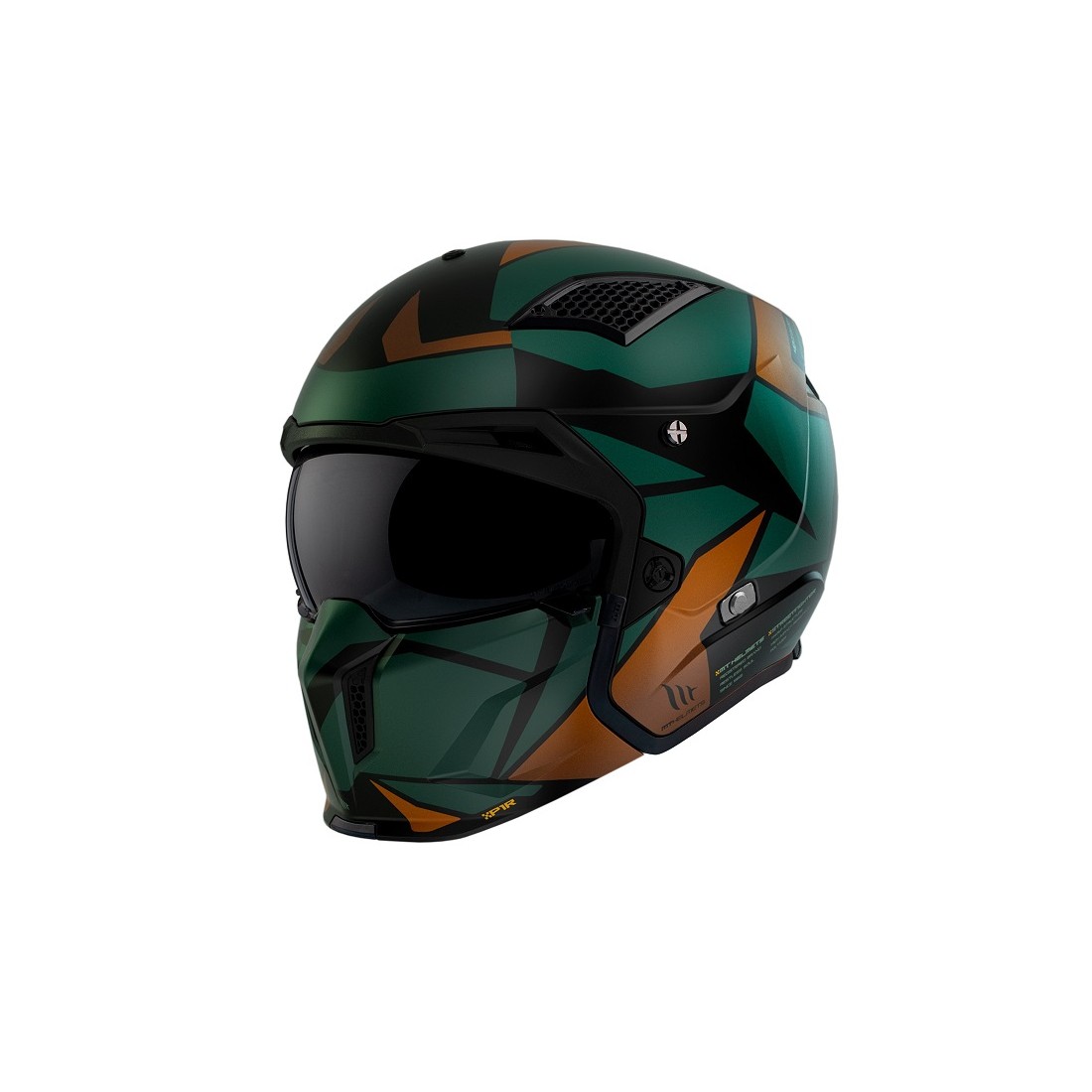 CASCO MT TR902B SV STREETFIGHTER SV S P1R A9 BRILLO TALLA CASCO XS