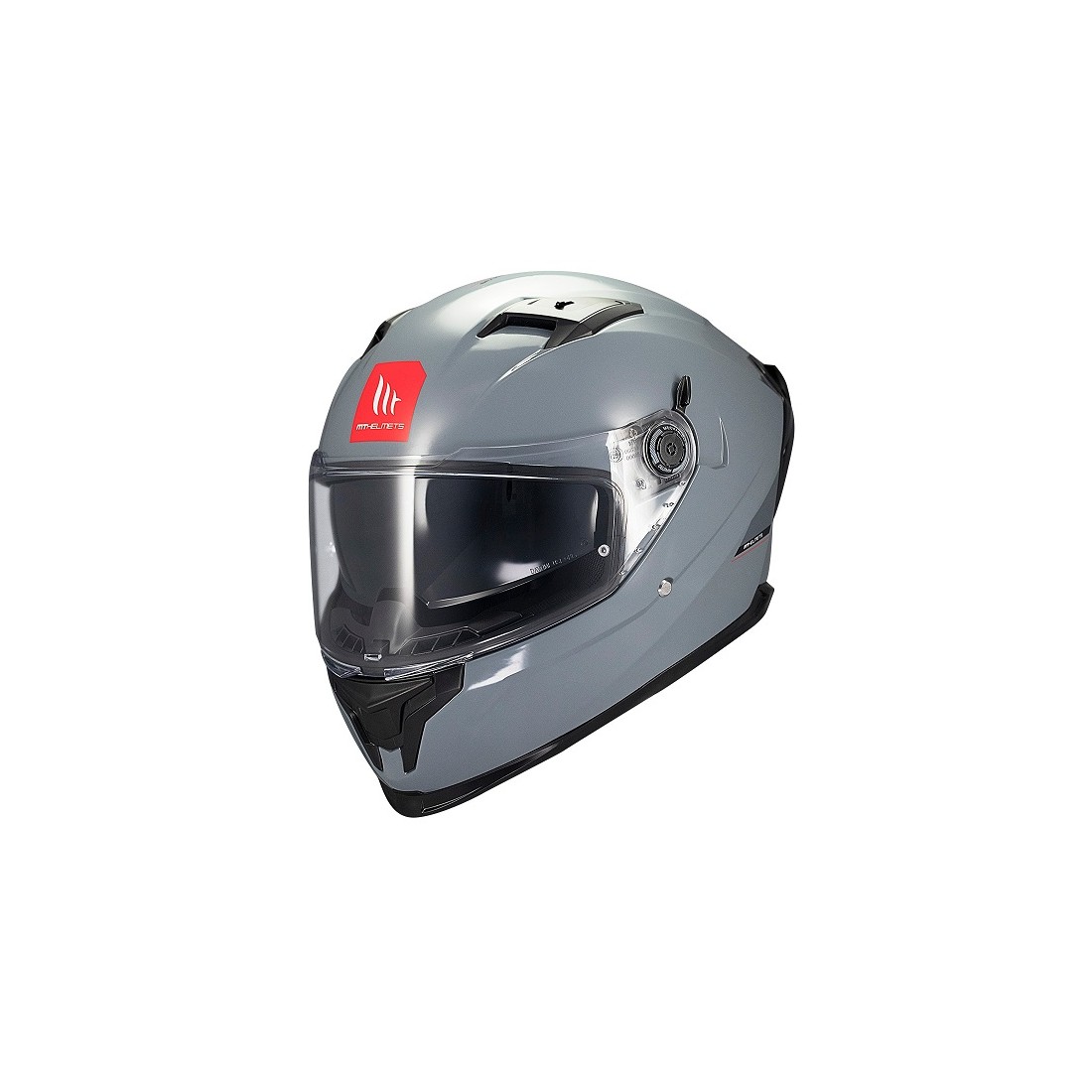 CASCO MT FF128SV BRAKER SV SOLID A12 GRIS BRILLO TALLA CASCO M