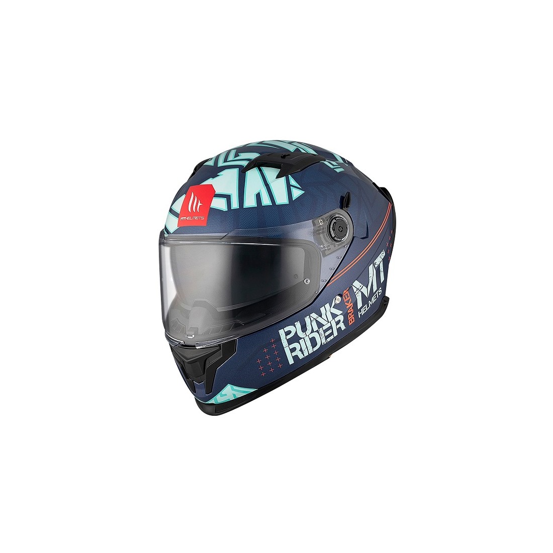 CASCO MT FF128SV BRAKER SV PUNK RIDER C7 BRILLO TALLA CASCO XS