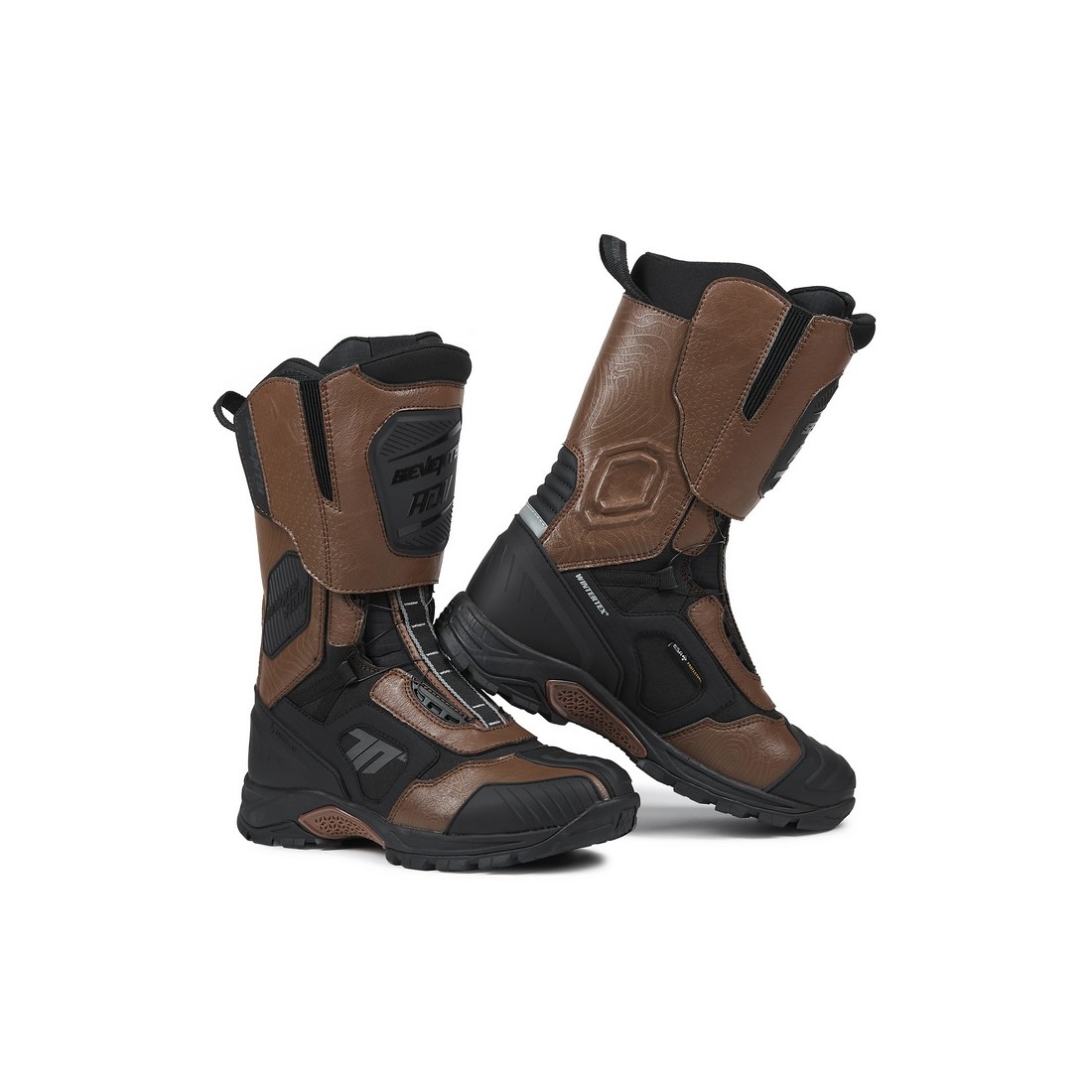 BOTAS SD-BA6 STELVIO ALTA NEGRA/MARRÓN TALLA BOTAS 36