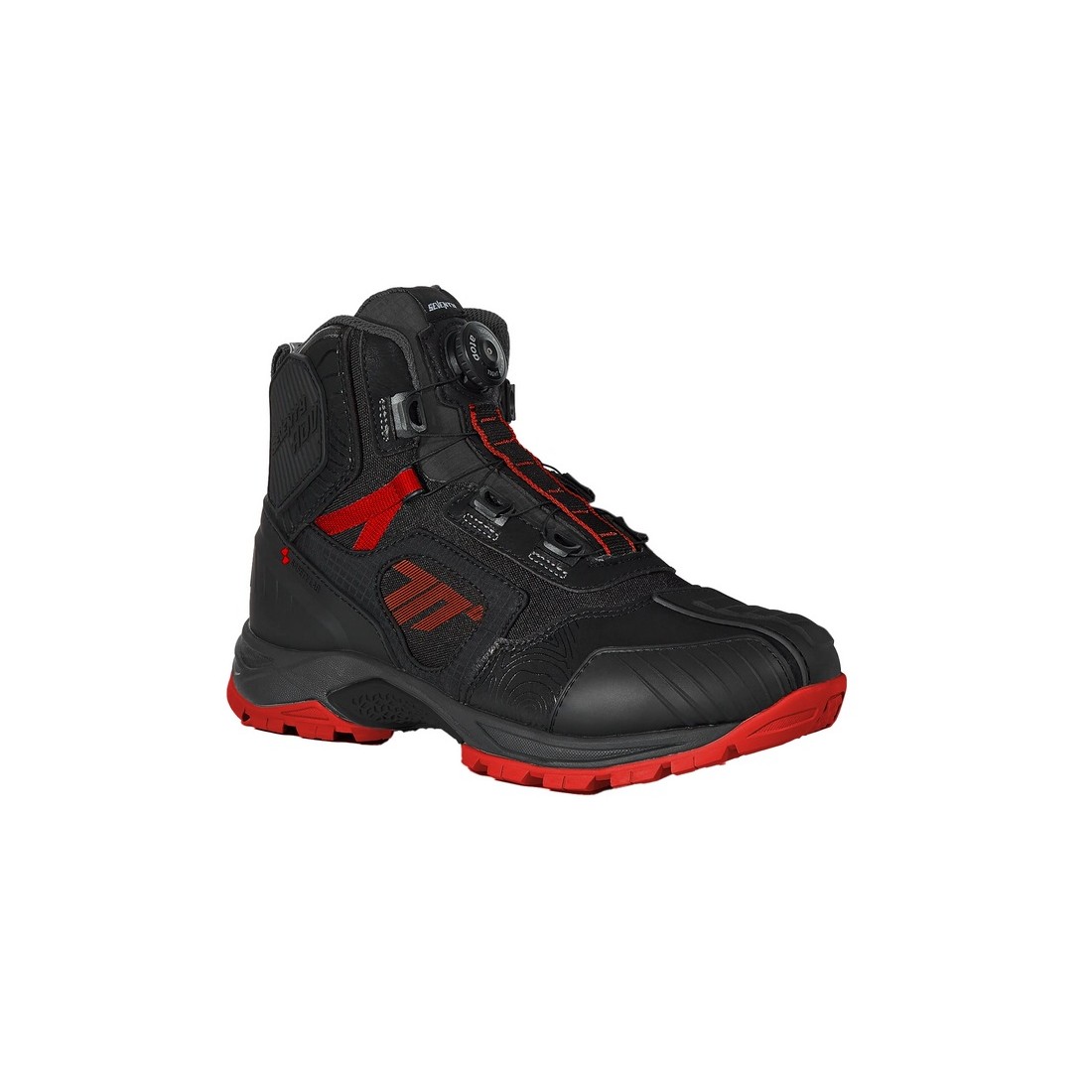 BOTAS SD-BA7 STELVIO BAJA NEGRA/ROJA TALLA BOTAS 36