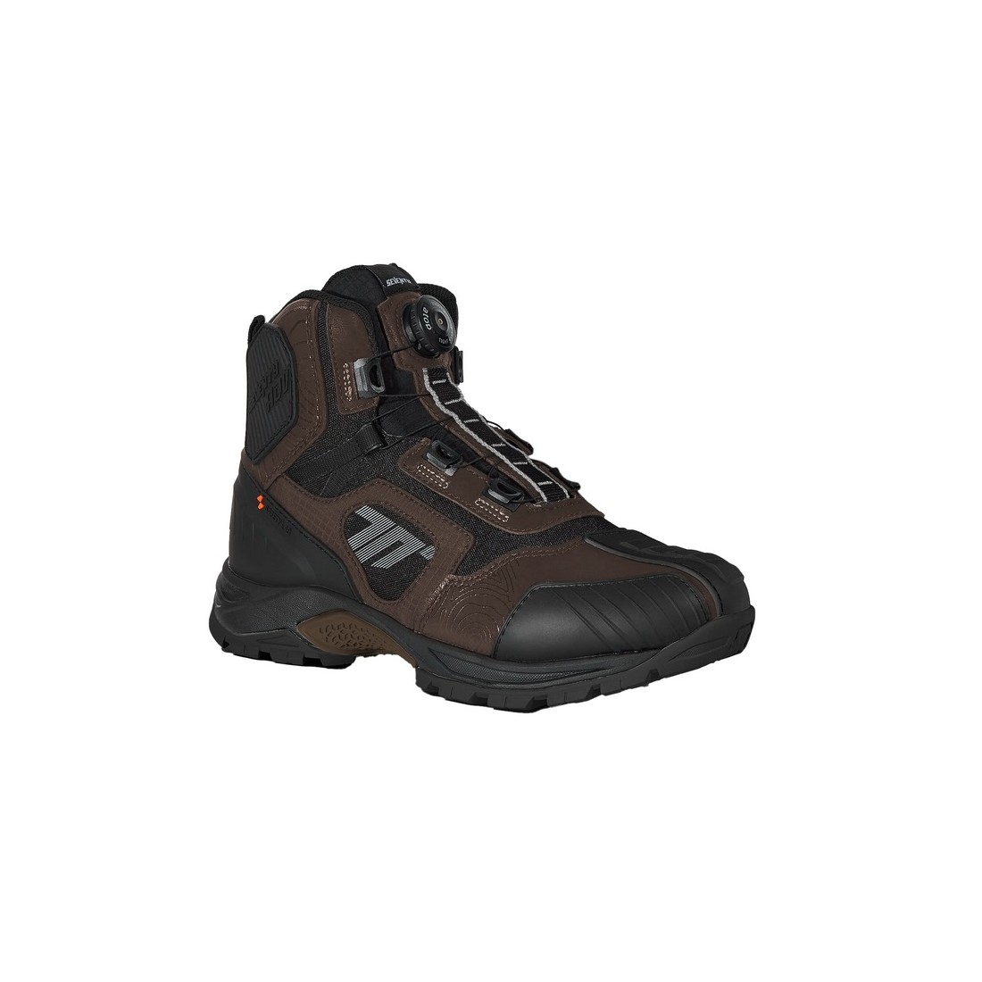 BOTAS SD-BA7 STELVIO BAJA NEGRA/MARRÓN TALLA BOTAS 36