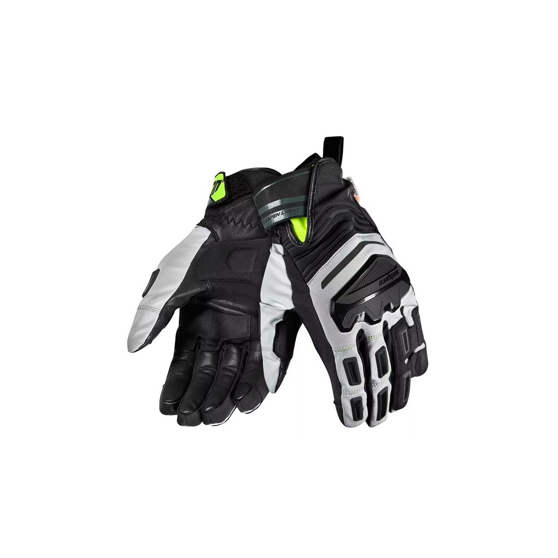 GUANTES SD-T13 ASPEN LIGHT HOMBRE NEGRO/GRIS/FLÚOR TALLA GUANTES S