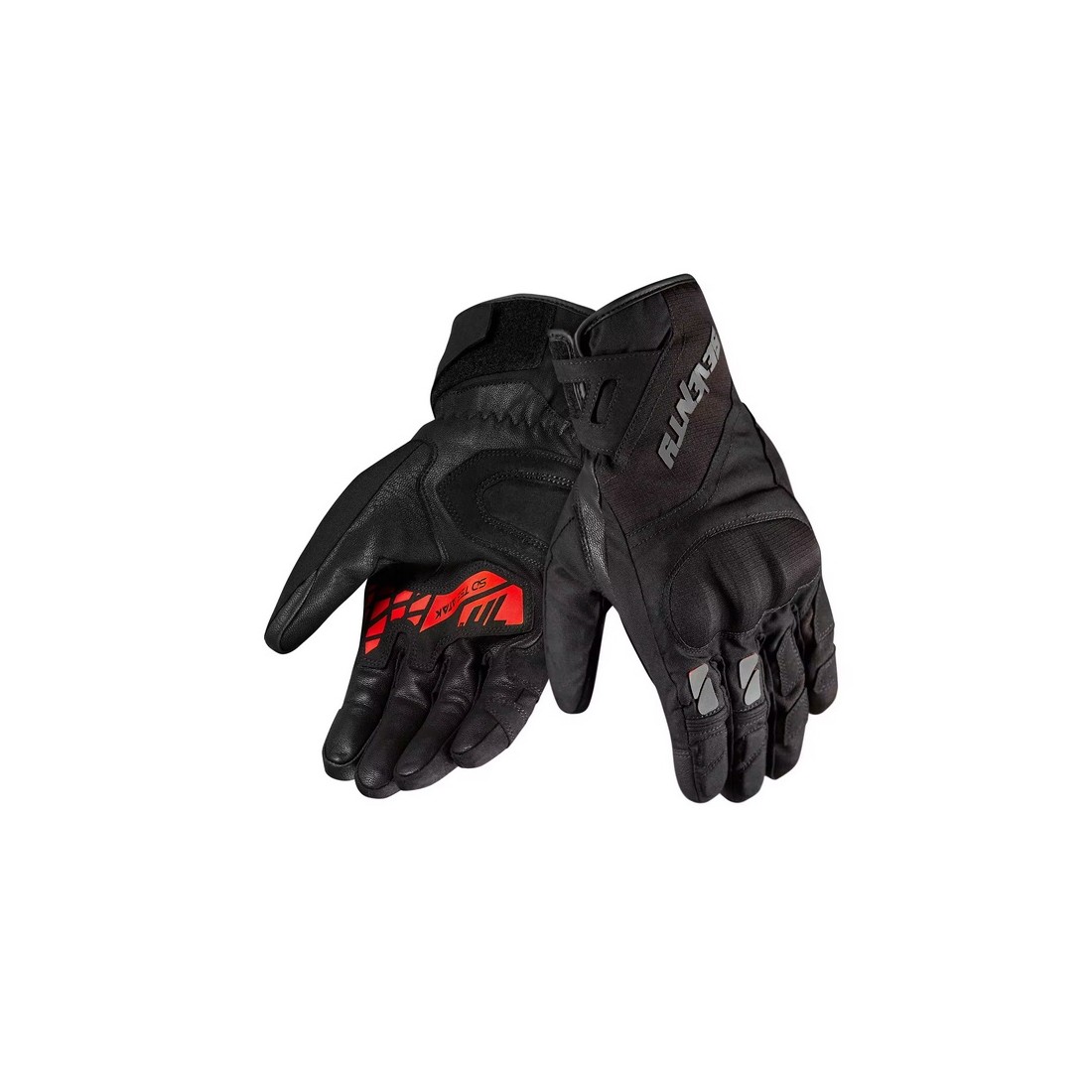GUANTES SD-T55 ATAK HOMBRE NEGRO/ROJO TALLA GUANTES S