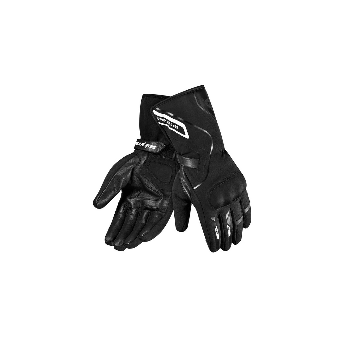 GUANTES SD-T57 GIAU HOMBRE NEGRO/BLANCO TALLA GUANTES S