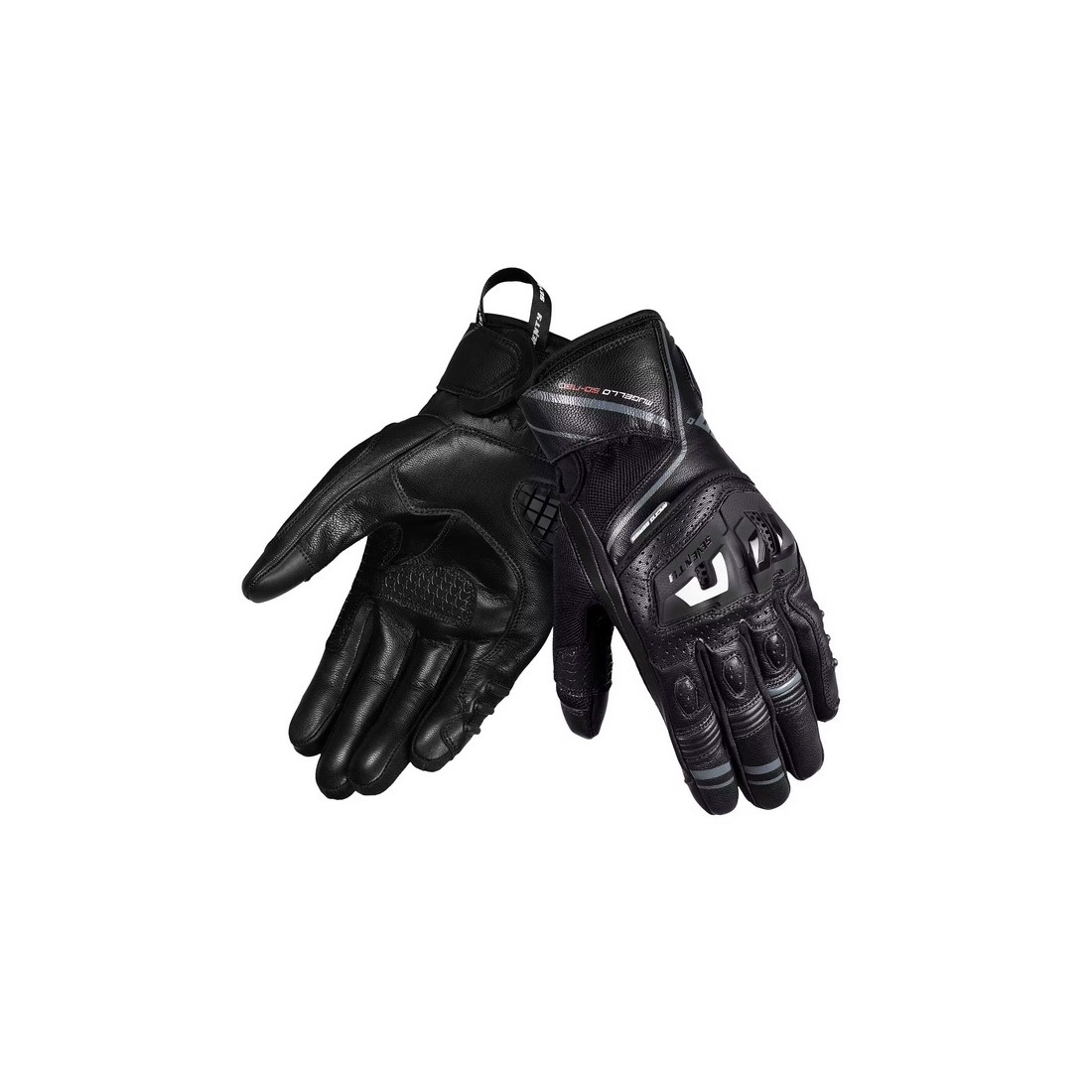 GUANTES SD-N30 MUGELLO HOMBRE NEGRO/GRIS TALLA GUANTES S
