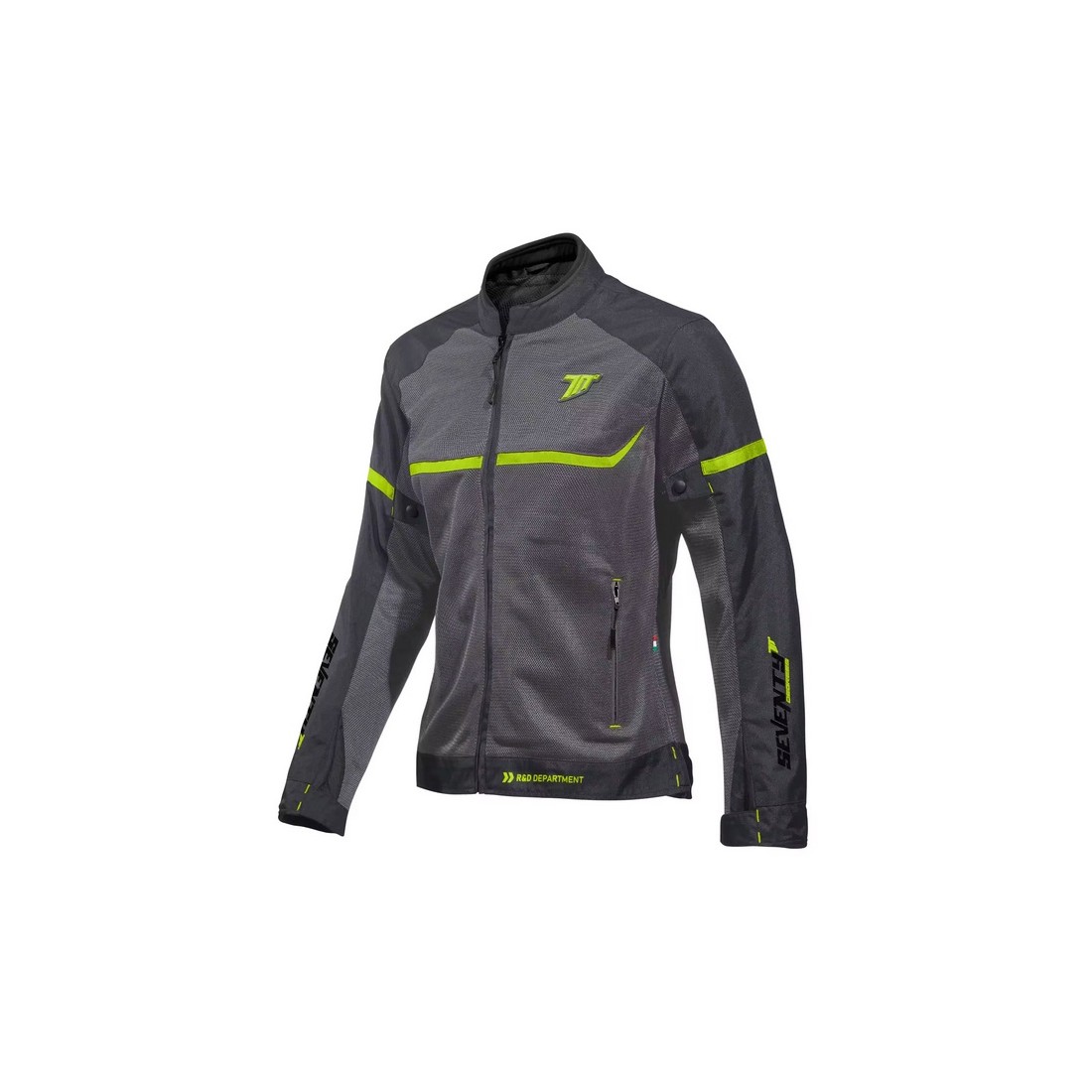 CHAQUETA SD-JR30.2 MOJAVE MUJER GRIS/AMARILLO FLÚOR TALLA CHAQUETA S