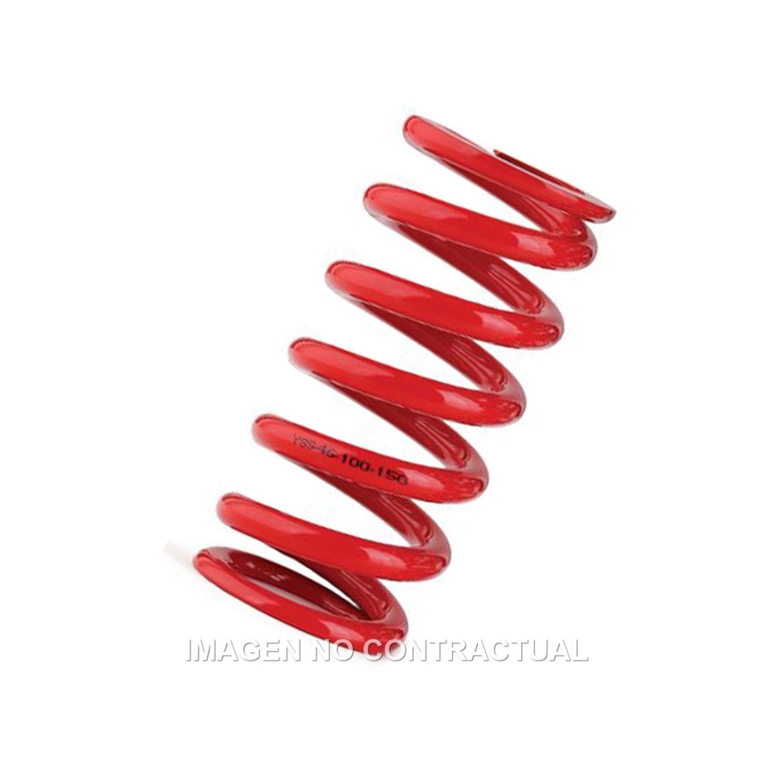 Muelle Amortiguador YSS Rojo 46-65-100-280