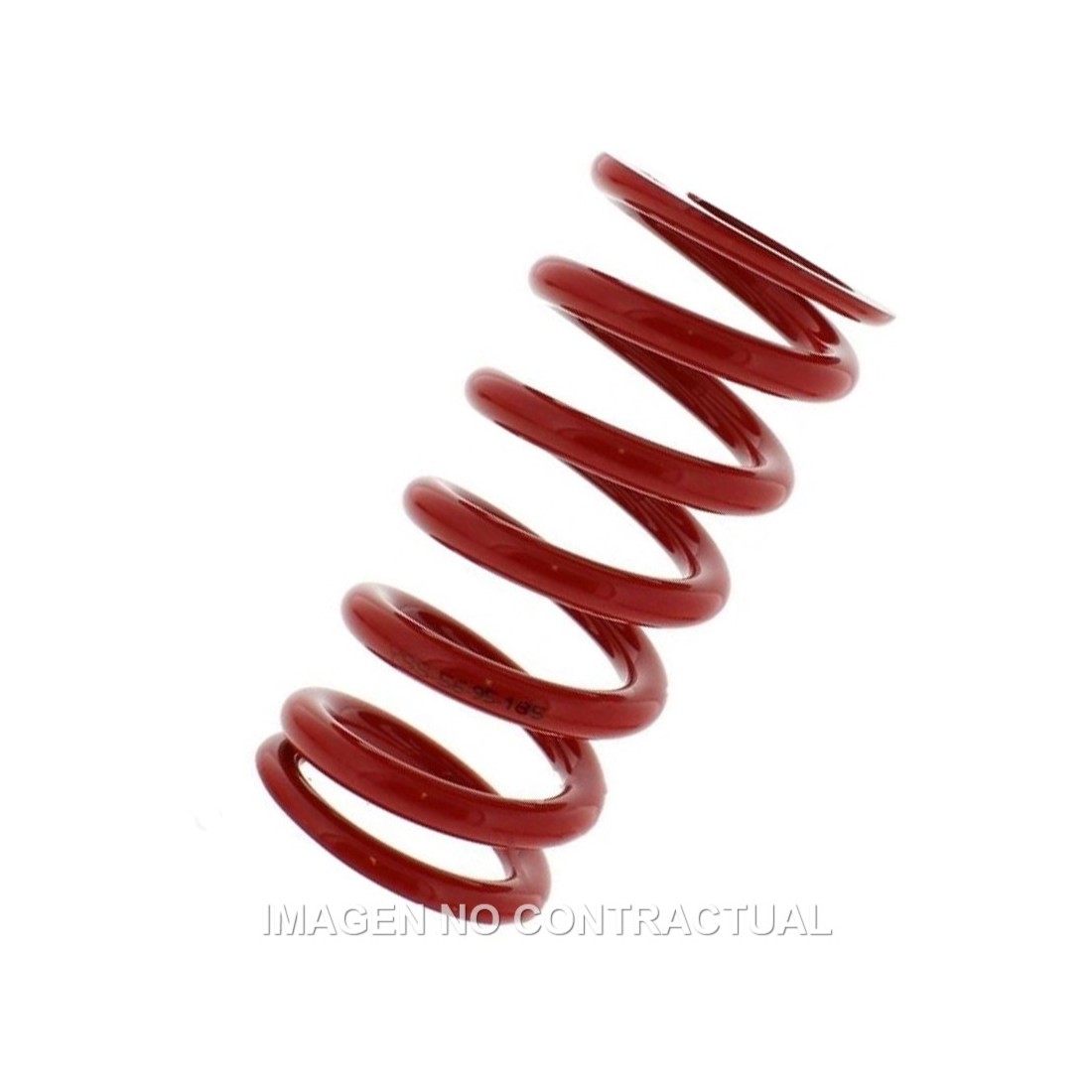 Muelle Amortiguador YSS Rojo 56-95-185