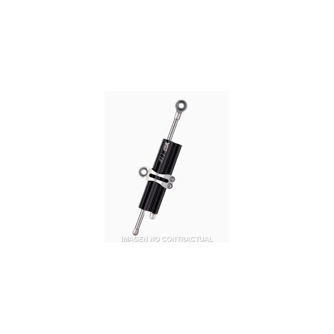 Amortiguador de dirección YSS  Negro Top Line 120 mm Clamp B