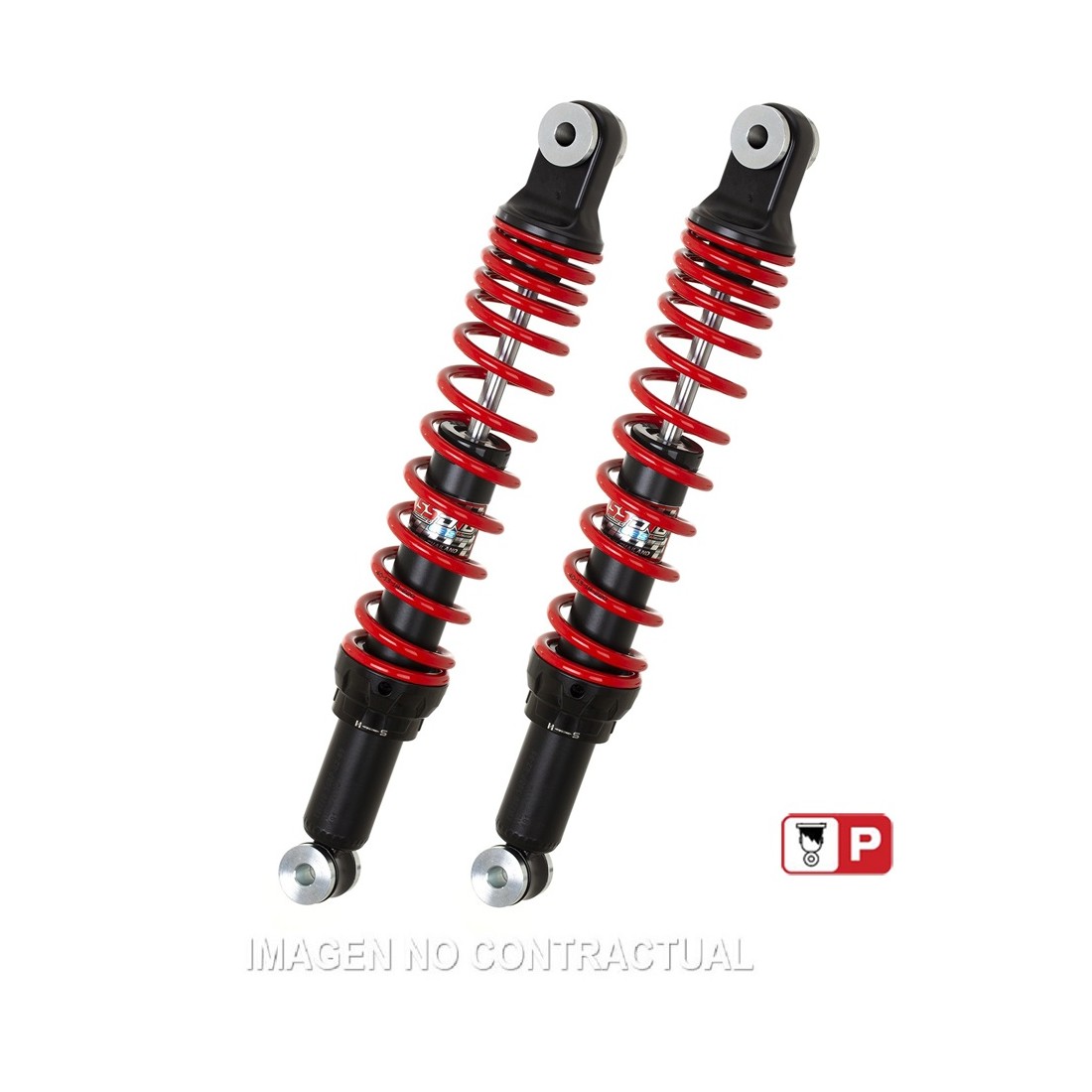 Juego Amortiguadores YSS Gas DTG Piaggio X8 125 / 250