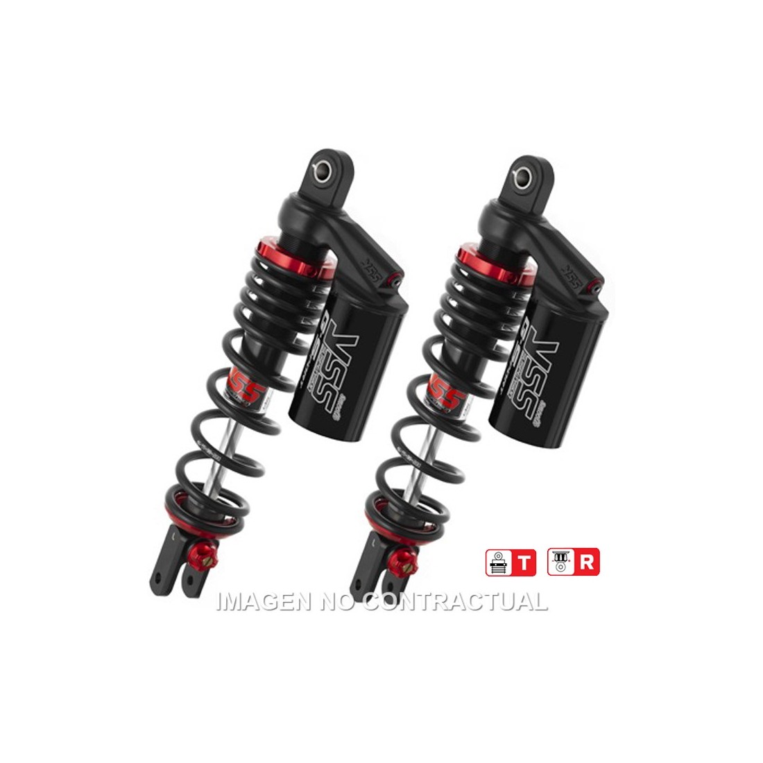 Juego Amortiguadores YSS Gas Top Line G-Sport Yamaha N-Max 125