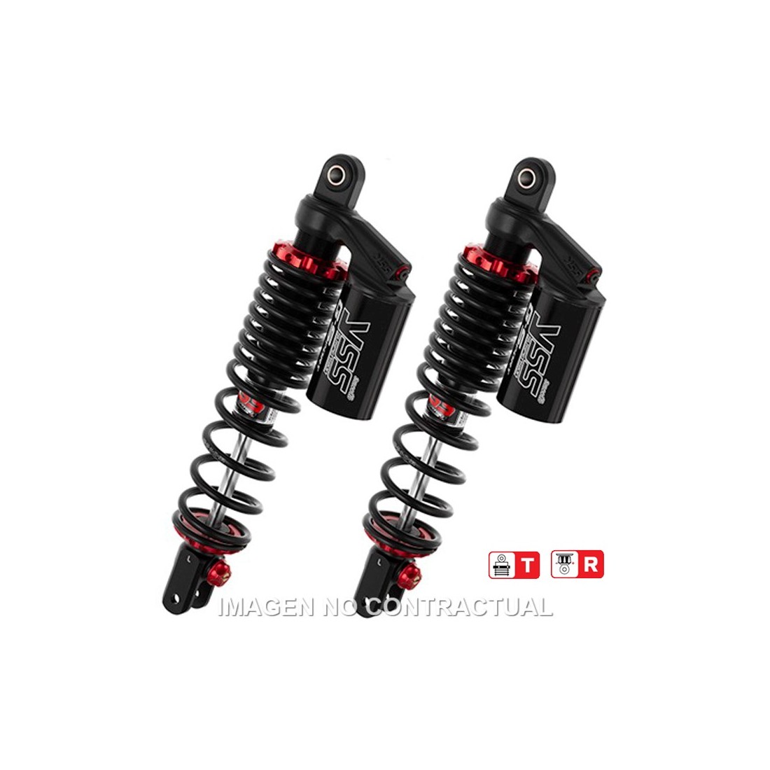 Juego Amortiguadores YSS Gas Top Line G-Sport Yamaha X-Max 300