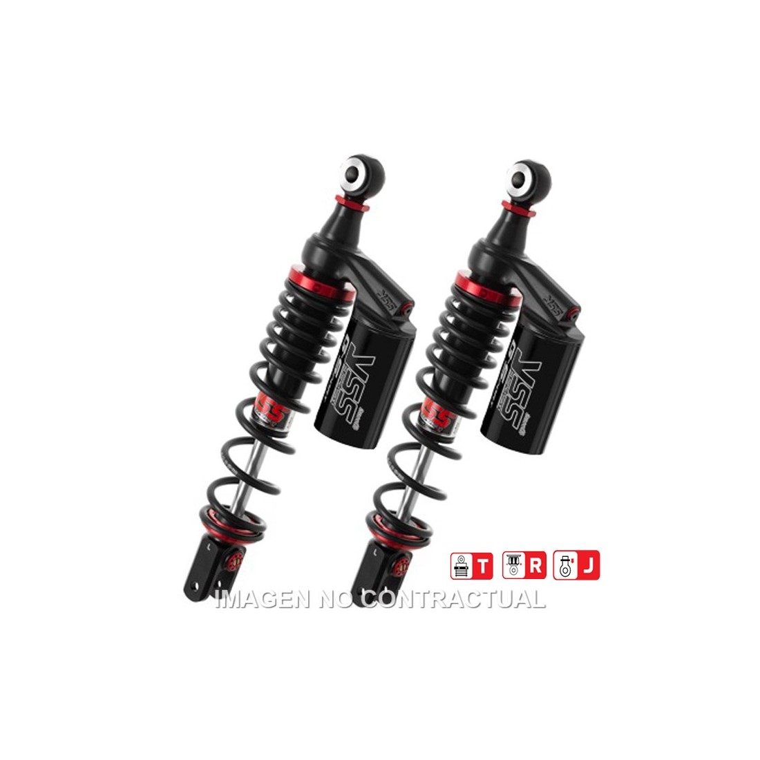 Juego Amortiguadores YSS Gas Top Line G-Sport Honda PCX 125
