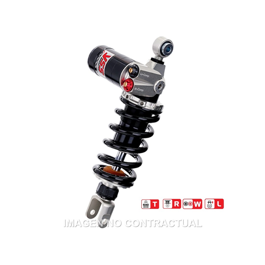 MonoAmortiguador YSS Gas c/ Botella BMW S RR