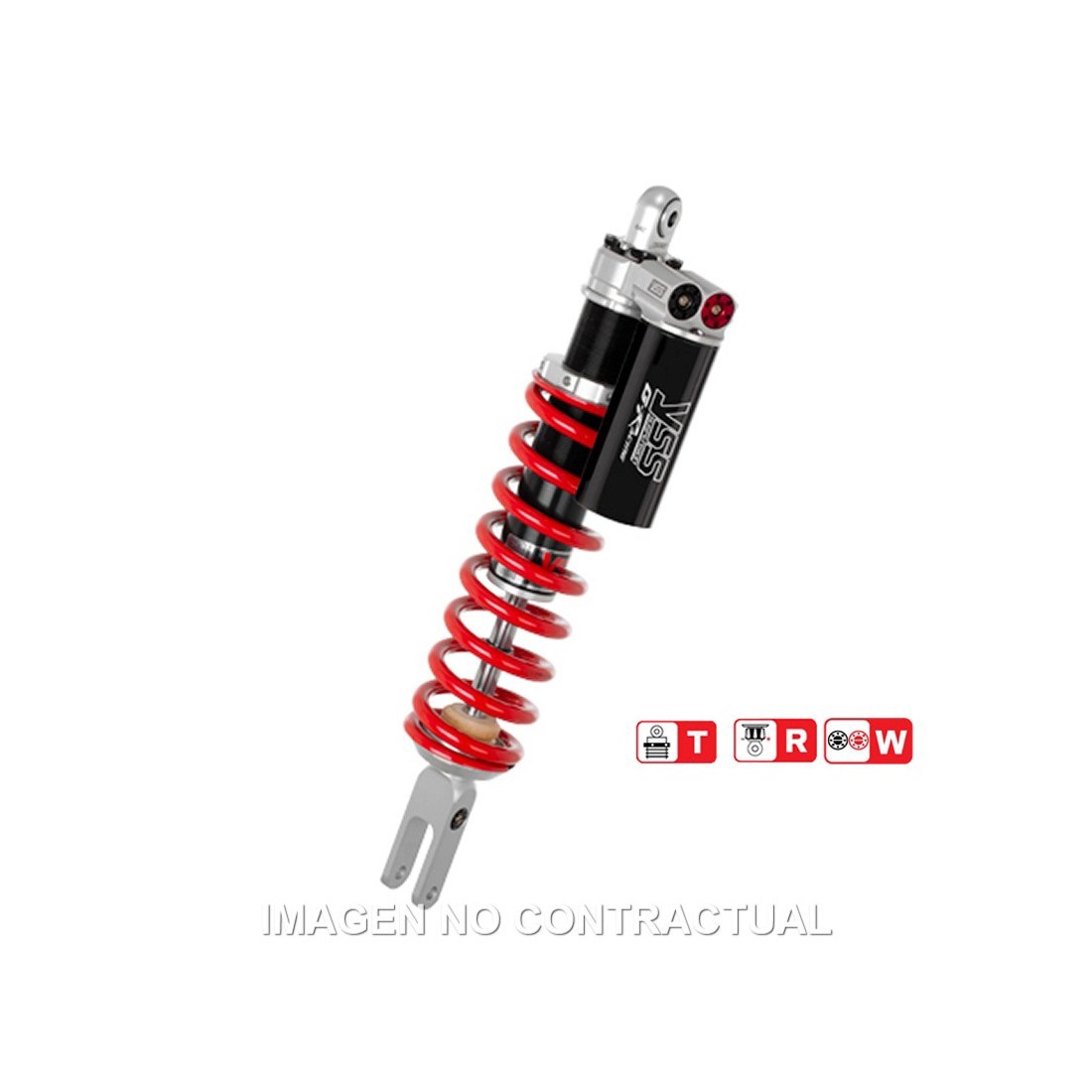 MonoAmortiguador YSS Gas c/Botella Husqvarna TC 250