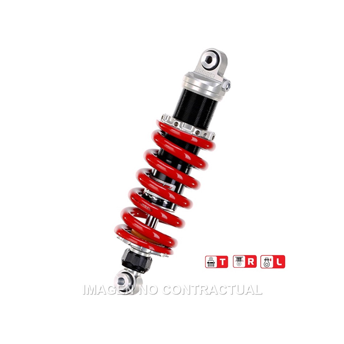 MonoAmortiguador YSS Gas Top Line Kawasaki Z 125