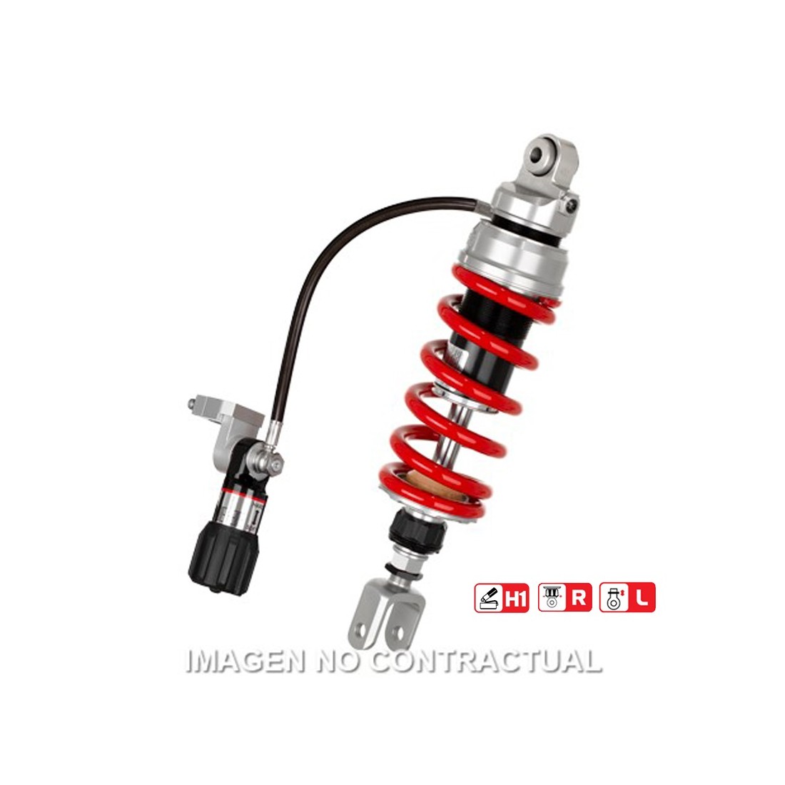 MonoAmortiguador YSS GAS TOP LINE SUZUKI DL 650 V