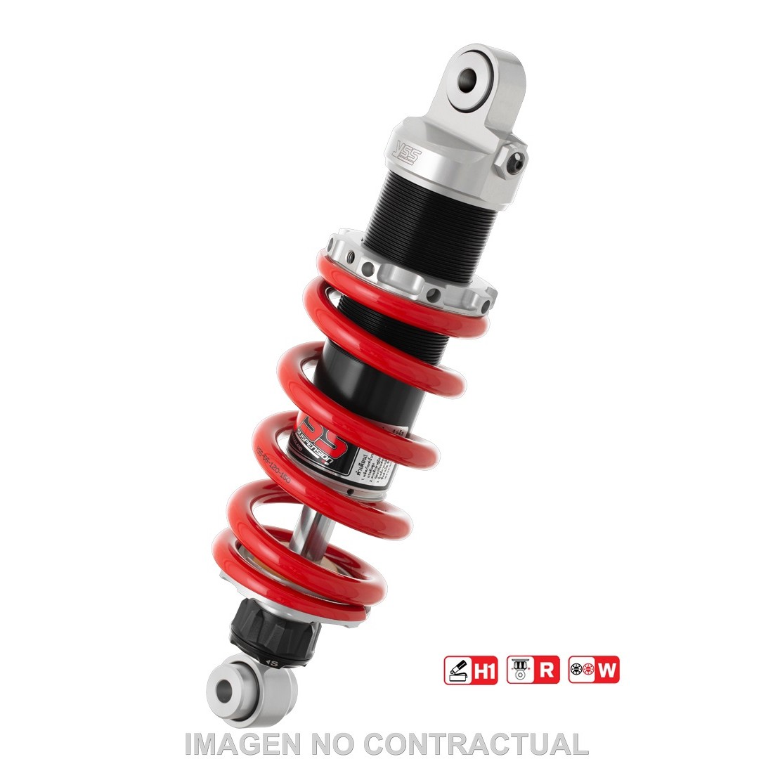 Amortiguador Trasero YSS Gas Top Line Benelli Leonciono 125