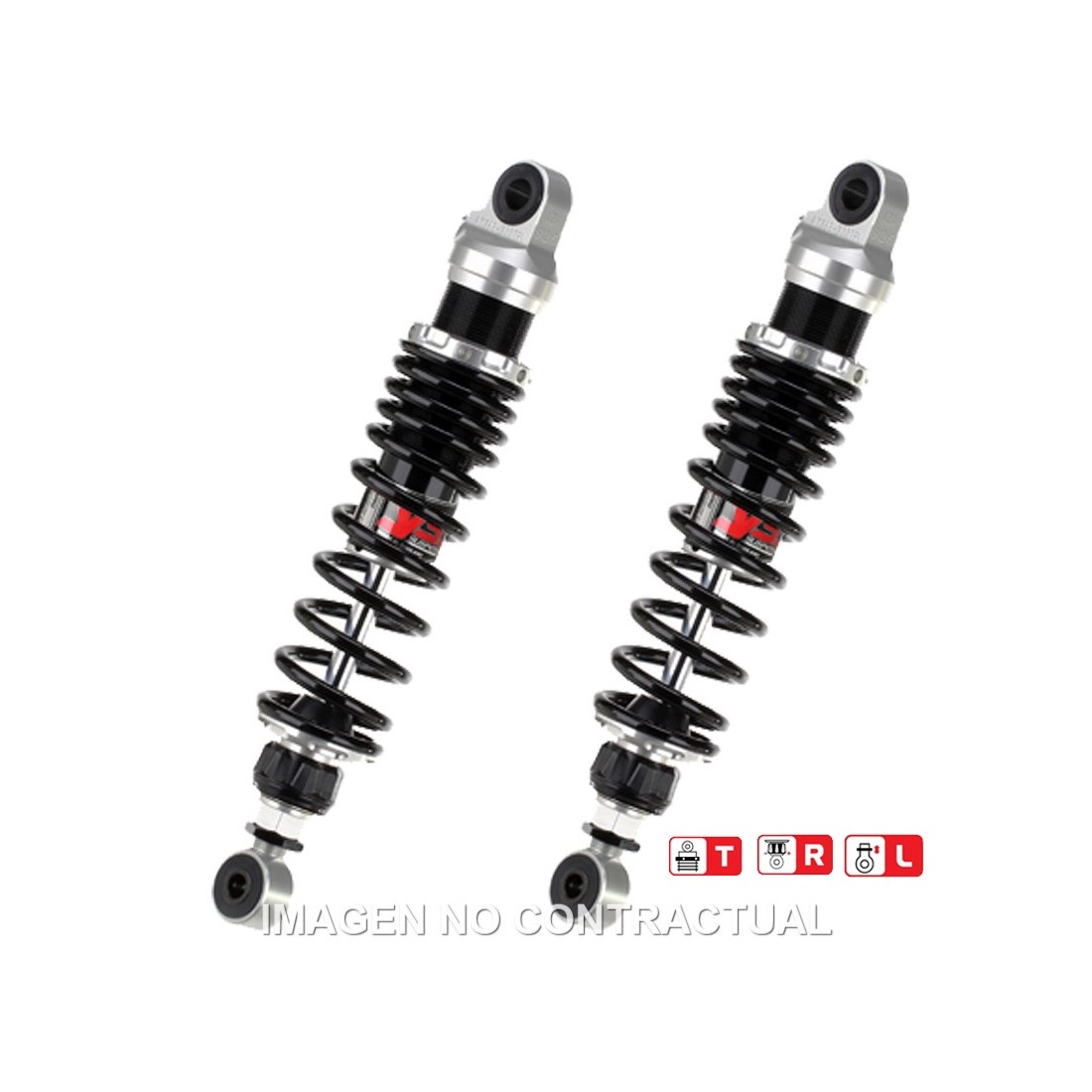 Juego Amortiguadores YSS Gas Top Line Triumph Thruxton