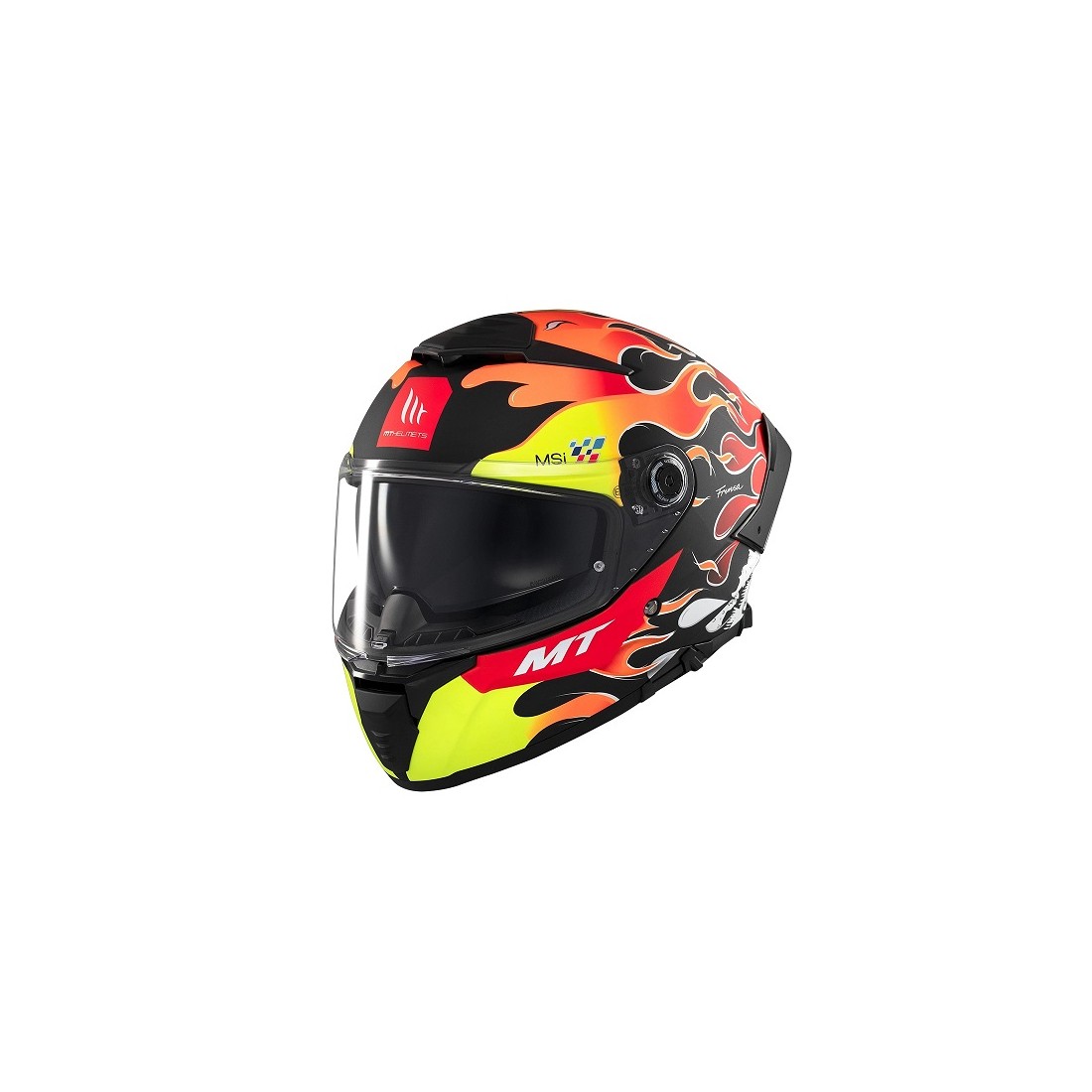 CASCO MT FF118SV THUNDER 4 SV YAMANAKA 2024 B3 MATE TALLA CASCO XS