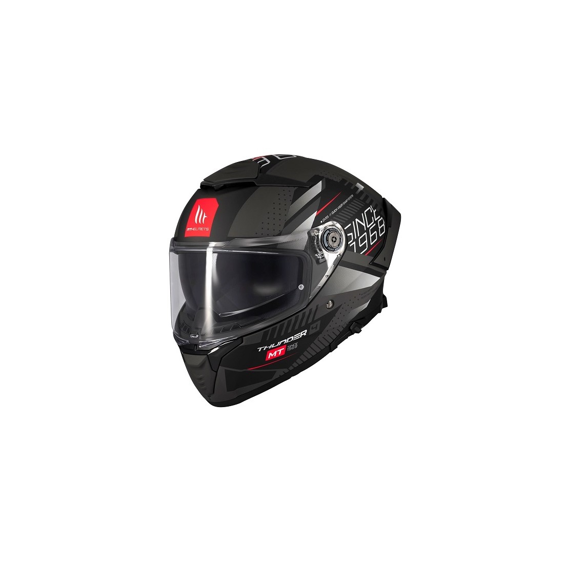CASCO MT FF118SV THUNDER 4 SV LUMINENCE D1 MATE TALLA CASCO S
