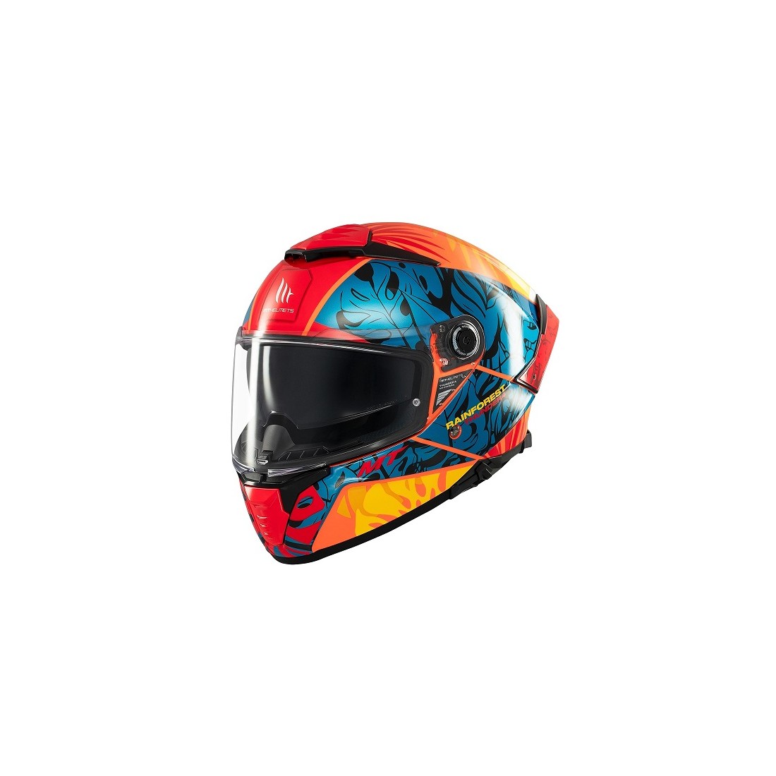 CASCO MT FF118SV THUNDER 4 SV RAINFOREST C4 BRILLO TALLA CASCO S