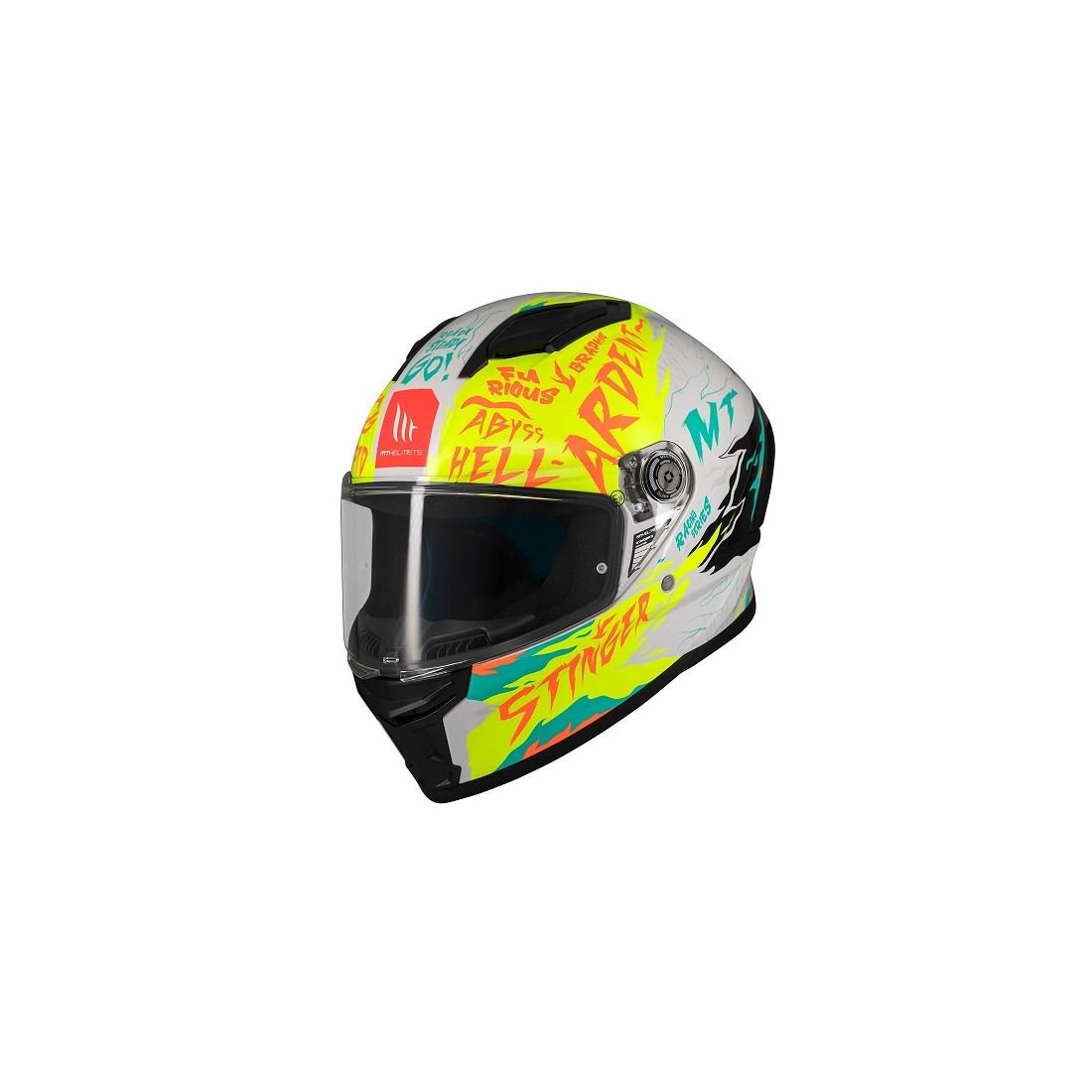 CASCO MT FF126 STINGER 2 ARDENT A3 BRILLO TALLA CASCO S