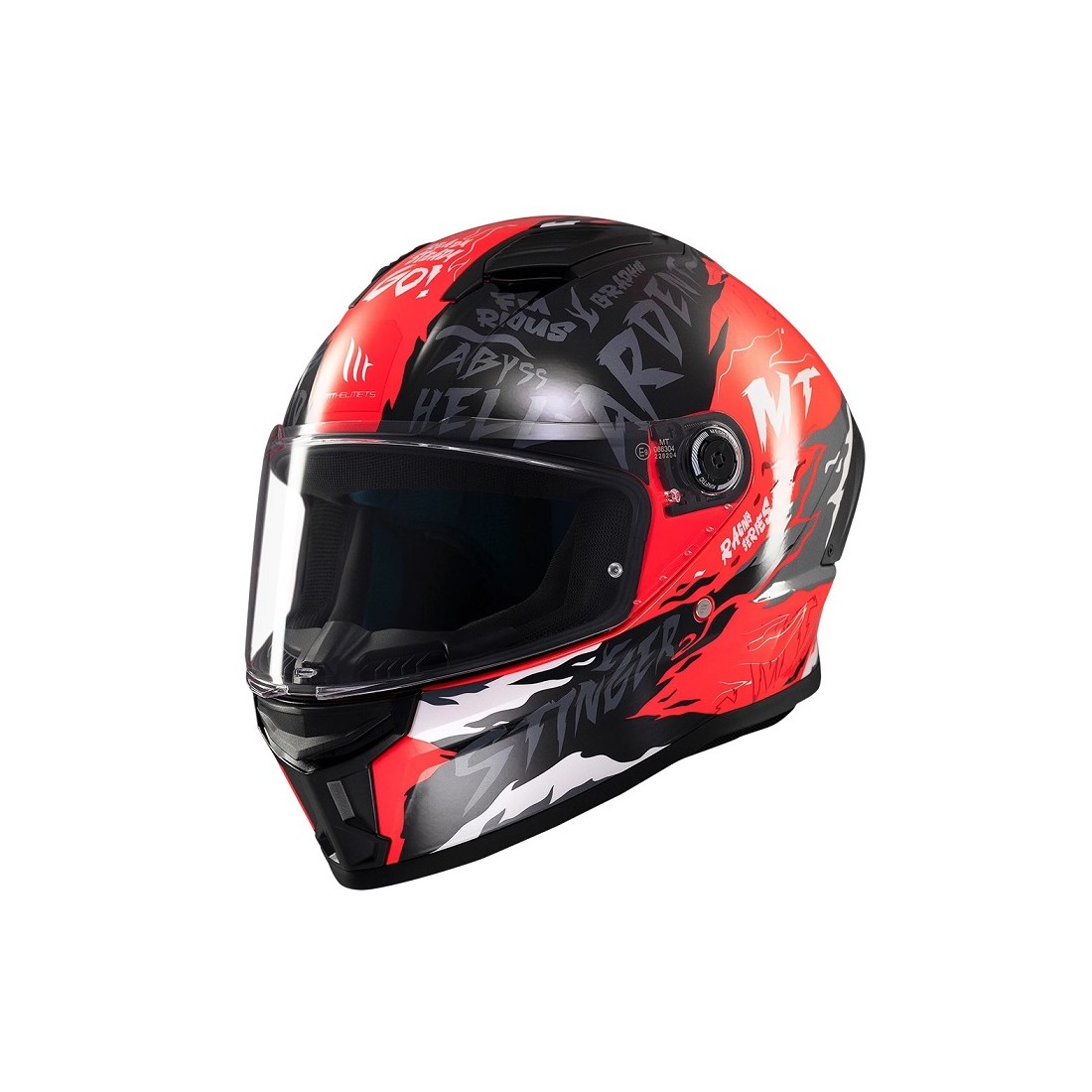 CASCO MT FF126 STINGER 2 ARDENT C5 BRILLO TALLA CASCO XXS