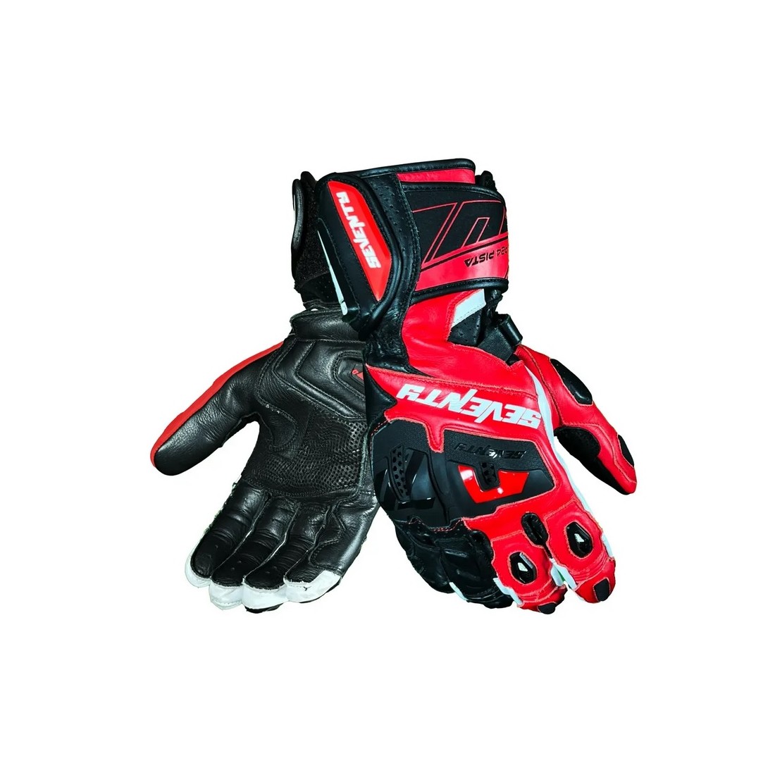 GUANTES SD-R24 PISTA HOMBRE ROJO/NEGRO/BLANCO TALLA GUANTES S