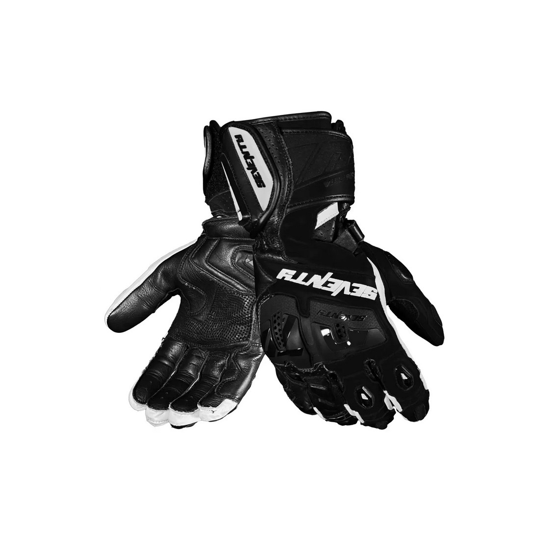 GUANTES SD-R24 PISTA HOMBRE NEGRO/BLANCO TALLA GUANTES S