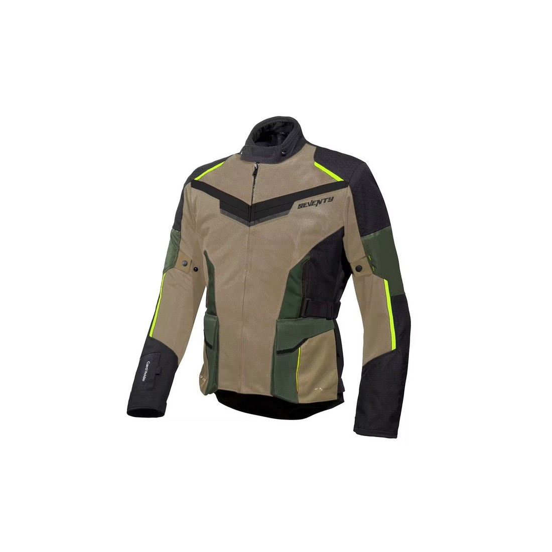 CHAQUETA SD-JT70 ATACAMA VERANO TOURING HOMBRE ARENA/VERDE/AMARILLO TALLA CHAQUETA S