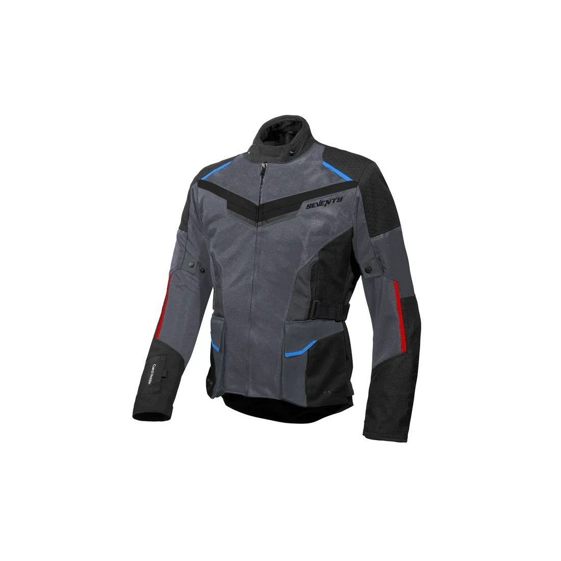 CHAQUETA SD-JT70 ATACAMA VERANO TOURING HOMBRE GRIS/AZUL/ROJO TALLA CHAQUETA S