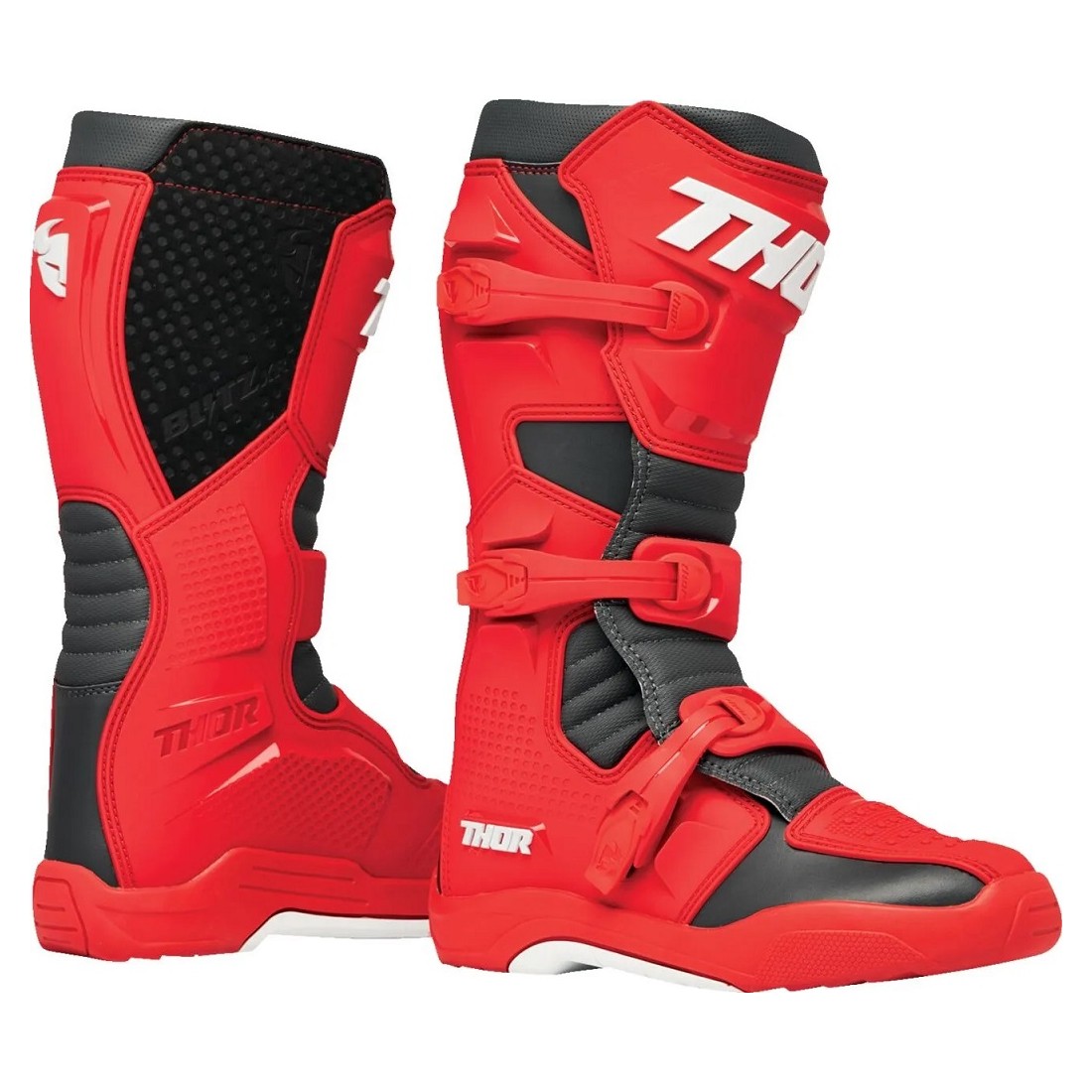 Botas Thor Blitz XR Rojo/Charcoal TALLA BOTAS 7
