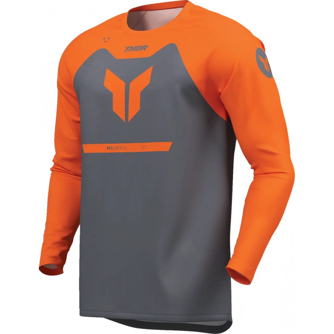 Jersey Thor Ridemode Menace Charcoal TALLA JERSEY S