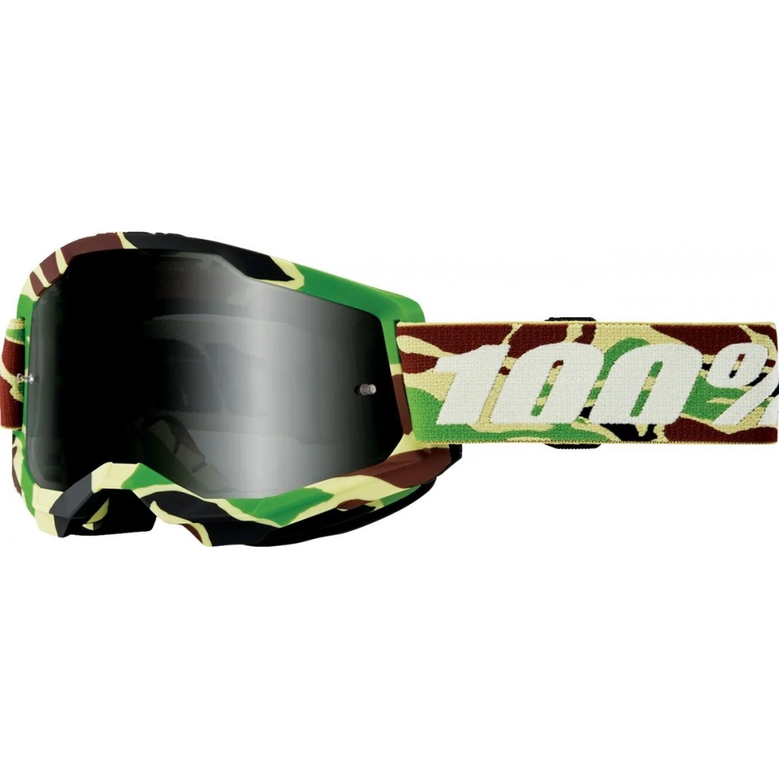 Gafas 100% Strata2 Sand War Camo Smoke