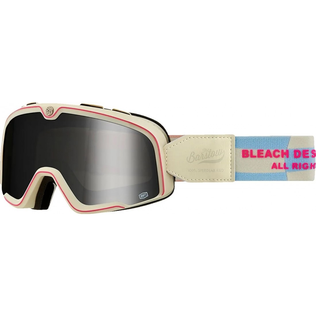 Gafas 100% Barstow Bleach DW Mirror Silver