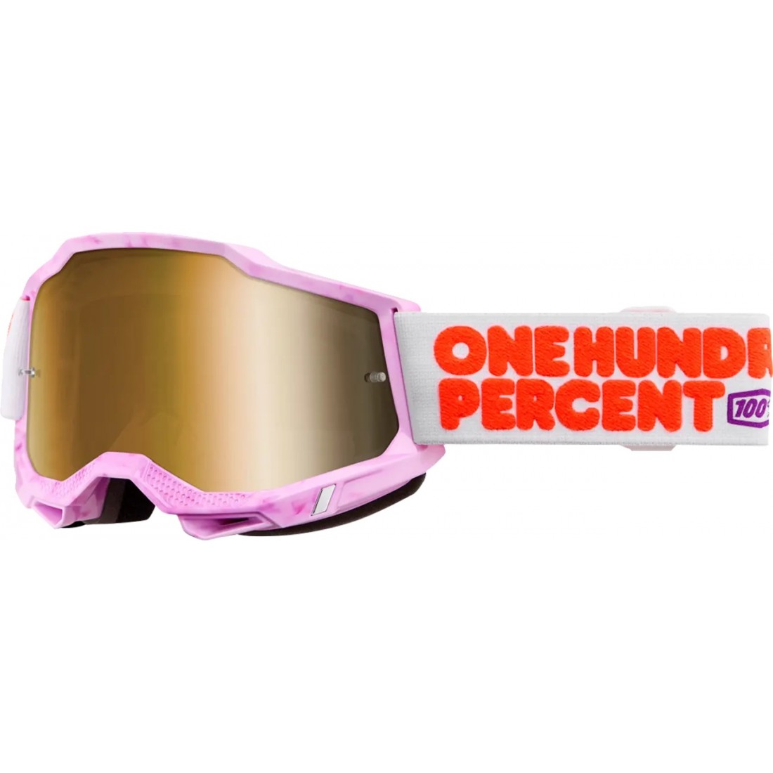 Gafas 100% Accuri2 Hundreds Mirror Gold