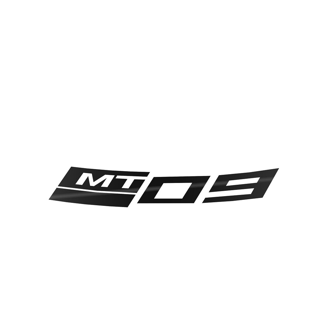 Adhesivo Reflectante Rueda Delantera Yamaha MT-09 Negro