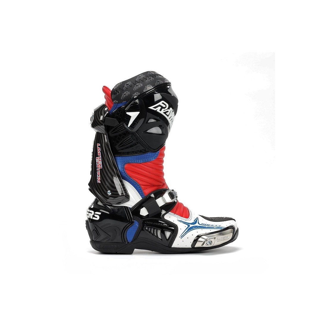 Botas Velocidad Rainers 999GP Carbono Rojo/Blanco/Azul TALLA BOTAS 38