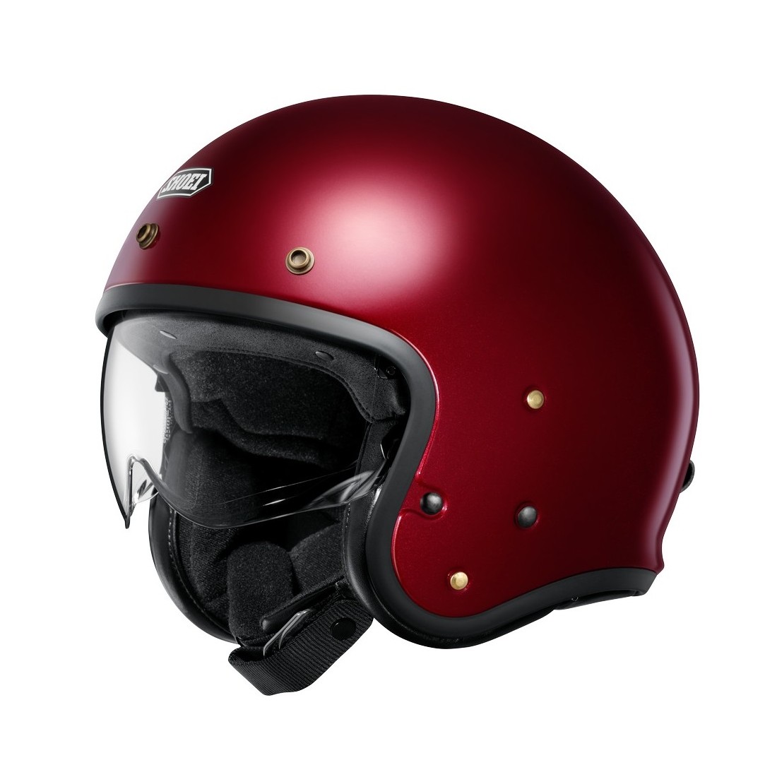Casco Jet Shoei J·O 2 Burdeos TALLA CASCO XS
