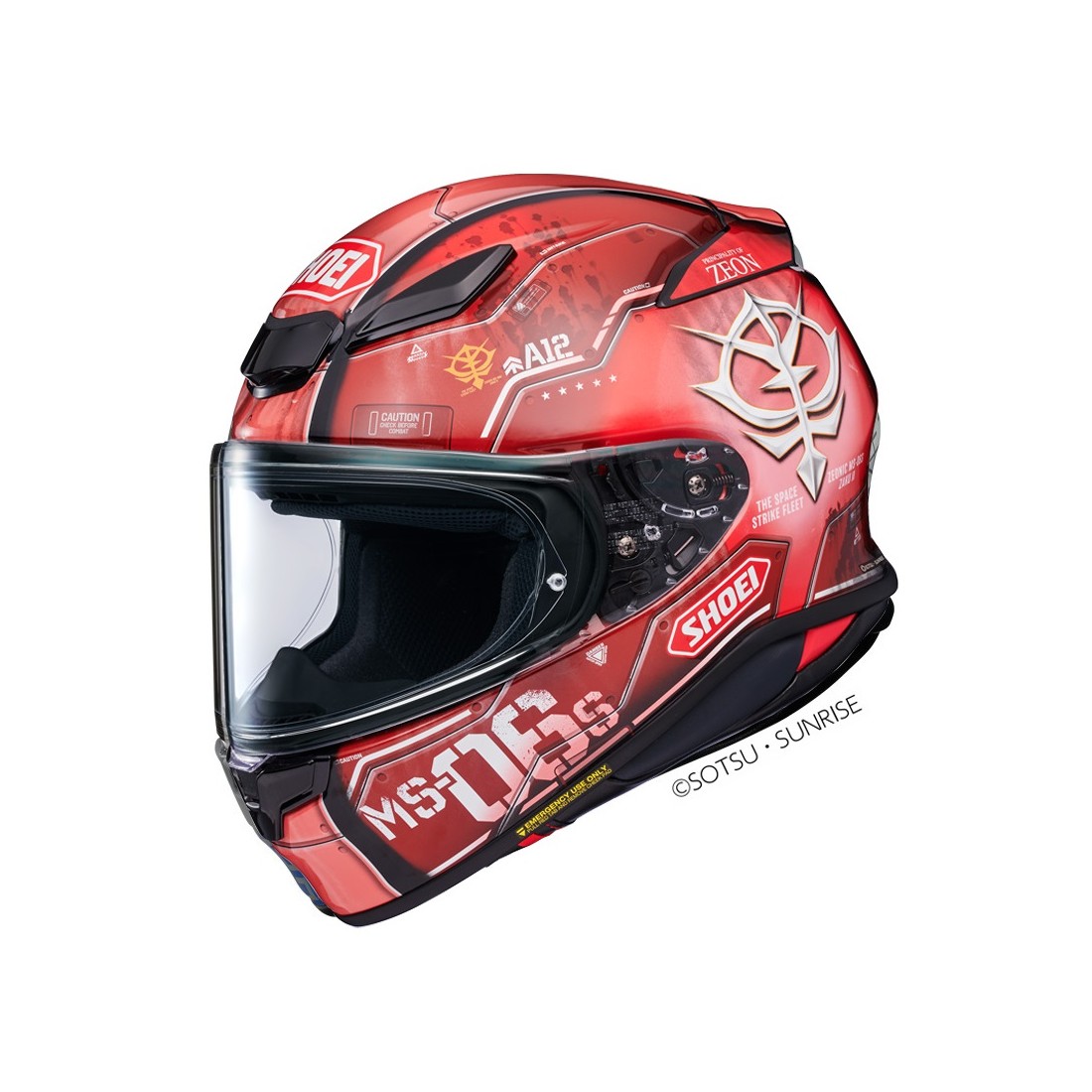 Casco Shoei NXR 2 Char`s Zaku II TC1 TALLA CASCO XS